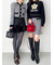 【WEB限定カラー】【LILY BROWN×MARY QUANT】バリエジャガードニット