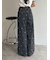 【WEB限定】【LILY BROWN×MARY QUANT】デイジー柄ワイドデニムパンツ