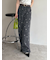 【WEB限定】【LILY BROWN×MARY QUANT】デイジー柄ワイドデニムパンツ