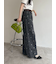 【WEB限定】【LILY BROWN×MARY QUANT】デイジー柄ワイドデニムパンツ