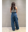 【WEB限定】【LILY BROWN×MARY QUANT】デイジー柄ワイドデニムパンツ