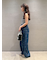【WEB限定】【LILY BROWN×MARY QUANT】デイジー柄ワイドデニムパンツ