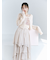 ツイードニットビスチェ