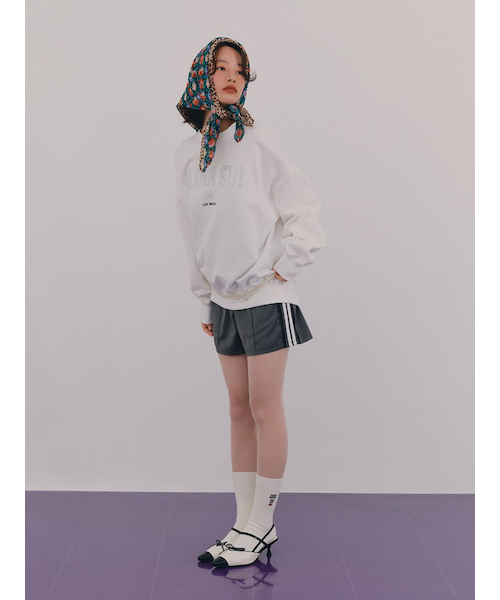 新品未使用LILY BROWN サイドラインショートパンツ　ホワイト サイドラインショートパンツ(ショートパンツ)｜パンツ｜LILY