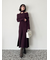 【WEB限定00サイズ】チョーカーセットニットワンピース