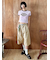 【LILY BROWN Dickies】チノハーフパンツ