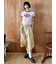【LILY BROWN Dickies】チノハーフパンツ