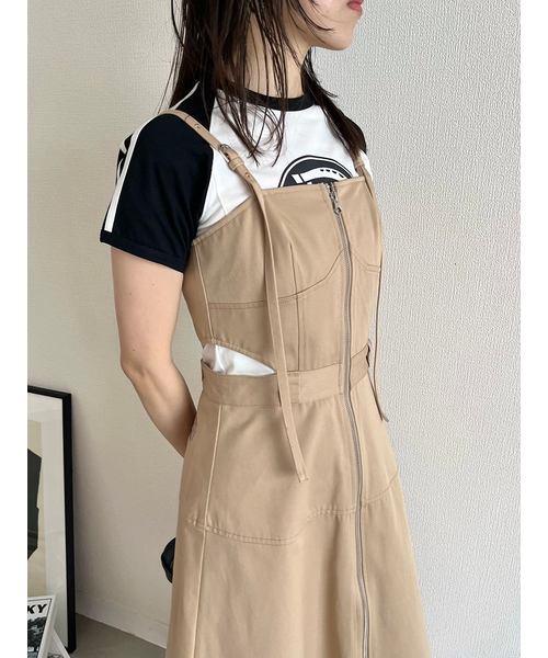 LILY BROWN Dickies】コルセットジャンスカ｜リリーブラウンの