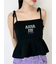 【WEB限定カラー】【LILY BROWN × ANNA SUI】ペプラムトップス