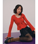 【WEB限定カラー】【LILY BROWN × ANNA SUI】ペプラムトップス