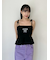 【WEB限定カラー】【LILY BROWN × ANNA SUI】ペプラムトップス
