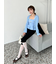 【WEB限定カラー】【LILY BROWN × ANNA SUI】ペプラムトップス