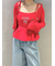 【WEB限定カラー】【LILY BROWN × ANNA SUI】ペプラムトップス