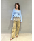 【WEB限定カラー】【LILY BROWN × ANNA SUI】ペプラムトップス