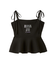 【WEB限定カラー】【LILY BROWN × ANNA SUI】ペプラムトップス