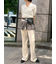 レイヤードフレアパンツ
