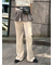 レイヤードフレアパンツ