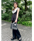 レイヤードフレアパンツ