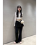 レイヤードフレアパンツ
