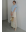 レイヤードレーススカート