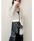 レイヤードレーススカート