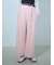 ベルト付きタックパンツ