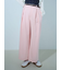 ベルト付きタックパンツ