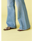 【WEB限定00サイズ】ストレッチフレアデニムパンツ