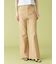 【WEB限定00サイズ】ストレッチフレアデニムパンツ