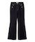 【WEB限定00サイズ】ストレッチフレアデニムパンツ