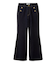 【WEB限定00サイズ】ストレッチフレアデニムパンツ