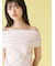 オフショルカットソー