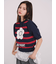 【WEB限定カラー】【LILY BROWN×MARY QUANT】ジャガードニットトップス