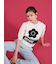 【WEB限定カラー】【LILY BROWN×MARY QUANT】ジャガードニットトップス