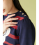 【WEB限定カラー】【LILY BROWN×MARY QUANT】ジャガードニットトップス