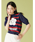 【WEB限定カラー】【LILY BROWN×MARY QUANT】ジャガードニットトップス