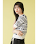 【WEB限定カラー】【LILY BROWN×MARY QUANT】ジャガードニットトップス