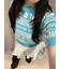 【WEB限定カラー】【LILY BROWN×MARY QUANT】ジャガードニットトップス