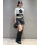 【WEB限定カラー】【LILY BROWN×MARY QUANT】ジャガードニットトップス