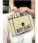 【限定カラー】【LILY BROWN×MARY QUANT】ジュートロゴトート