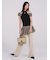 【限定カラー】【LILY BROWN×MARY QUANT】ジュートロゴトート