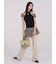 【限定カラー】【LILY BROWN×MARY QUANT】ジュートロゴトート