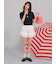 【限定カラー】【LILY BROWN×MARY QUANT】ジュートロゴトート