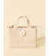 【限定カラー】【LILY BROWN×MARY QUANT】ジュートロゴトート