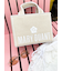 【限定カラー】【LILY BROWN×MARY QUANT】ジュートロゴトート