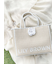 【限定カラー】【LILY BROWN×MARY QUANT】ジュートロゴトート