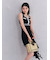 【限定カラー】【LILY BROWN×MARY QUANT】ジュートロゴトート