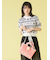 【限定カラー】【LILY BROWN×MARY QUANT】ジュートロゴトート