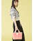 【限定カラー】【LILY BROWN×MARY QUANT】ジュートロゴトート