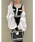 【限定カラー】【LILY BROWN×MARY QUANT】ジュートロゴトート